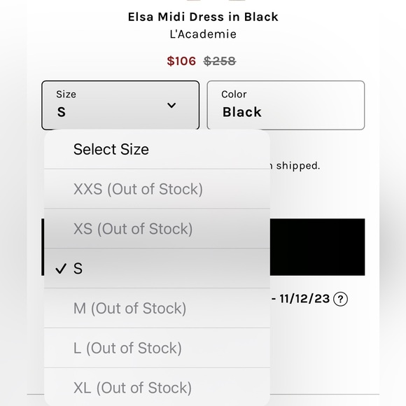 $258 L'ACADEMIE SLINKY MIDI DRESS REVOLVE HOUSE OF HARLOW CB AMANDA UPRICHARD - Picture 4 of 13